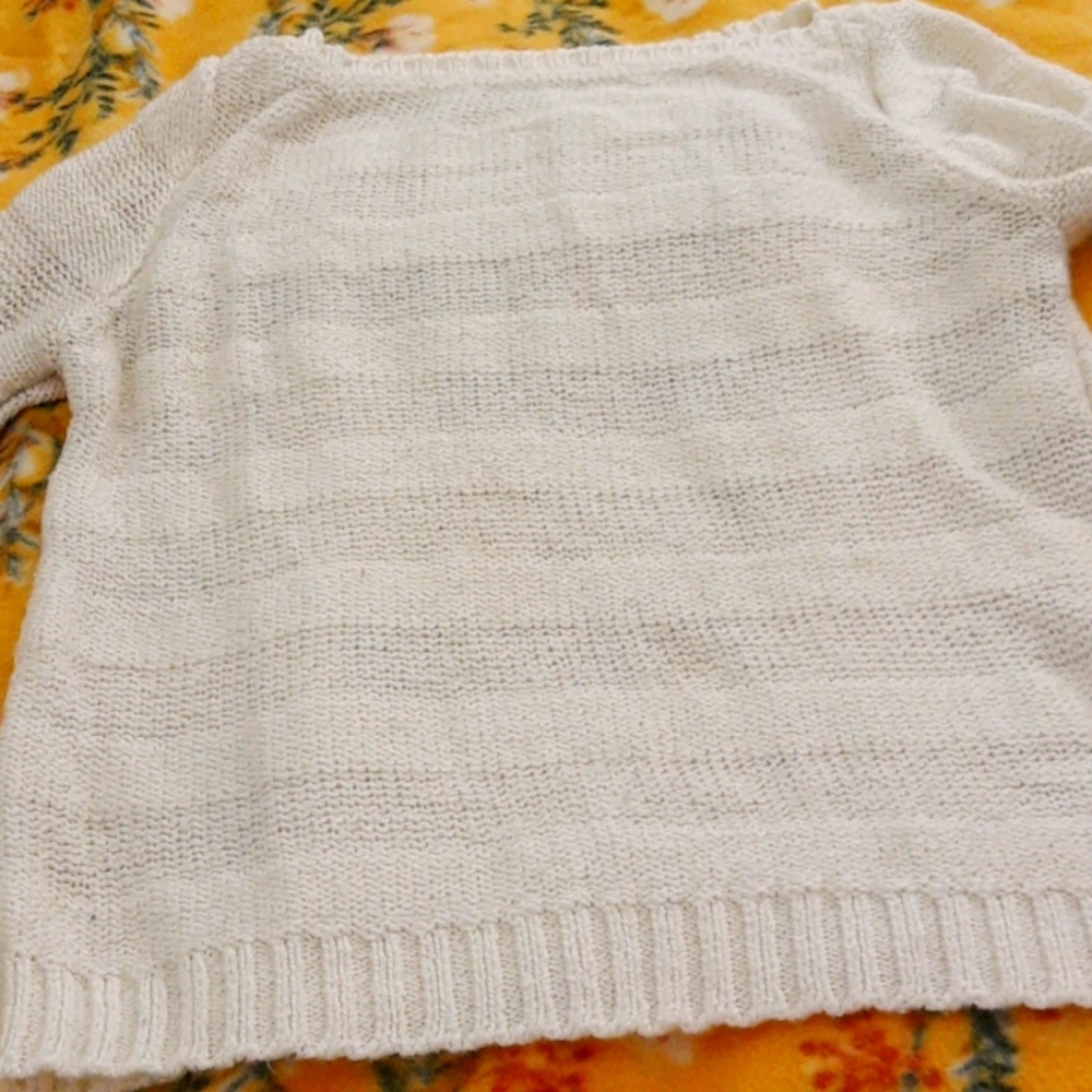 Cream cozy sweater
